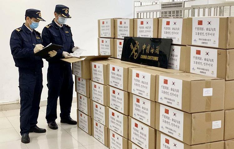 口罩出口香港，防護(hù)用品出口香港物流商檢圖