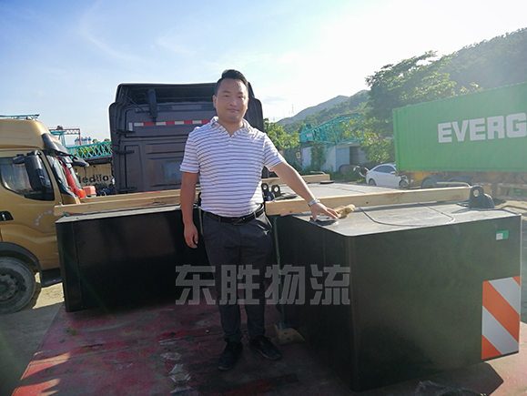 江門發(fā)貨到香港專線，江門到香港物流公司案例圖